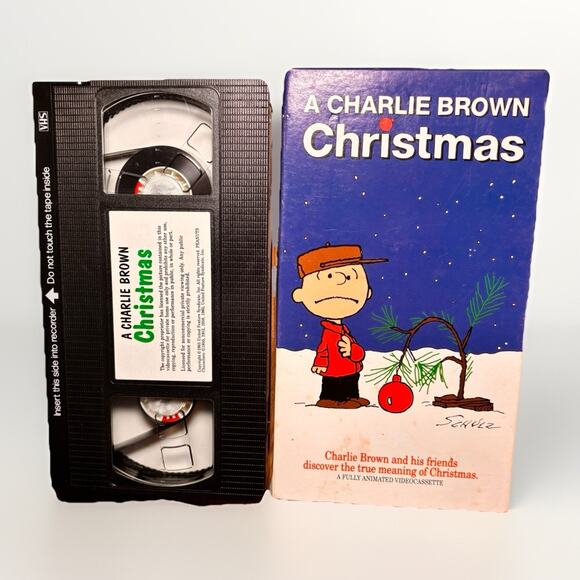 A Charlie Brown Christmas VHS 1991 Peanuts Holiday Movie Classic - Picture 1 of 3